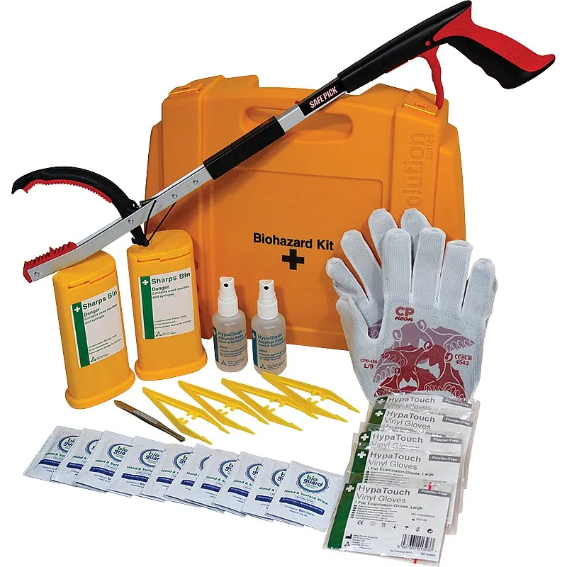 [K594] Evolution Sharps Dispoal Kit Large, with TurtleSkin Gloves