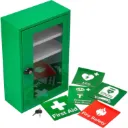HypaGuard Defib Wall Cabinet with Thumb Lock