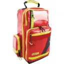Emergency backpack PVC, Red, Empty