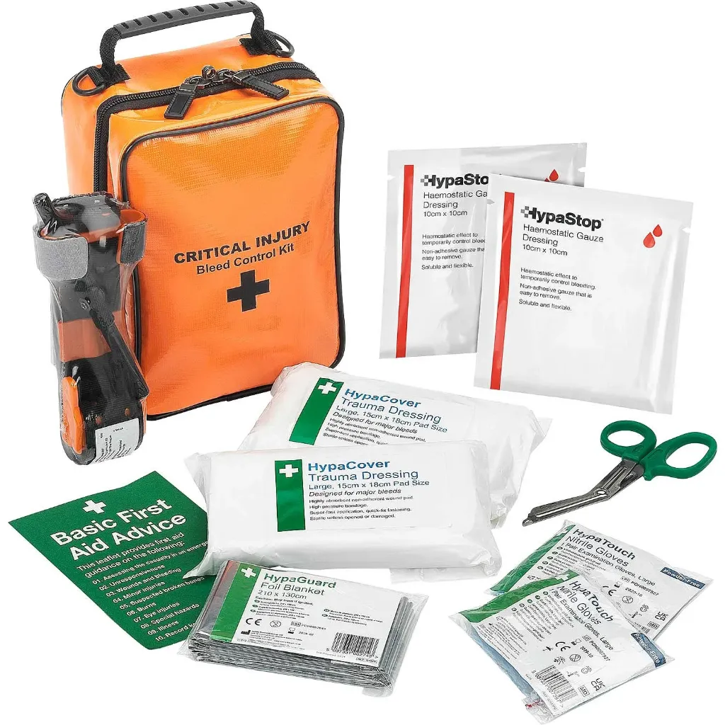 [K6010] HypaStop Critical Injury Bleed Control Kit in a Bag