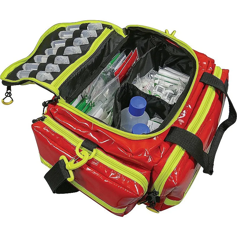 [C760RED] Emergency bag medium PVC, Red, Empty