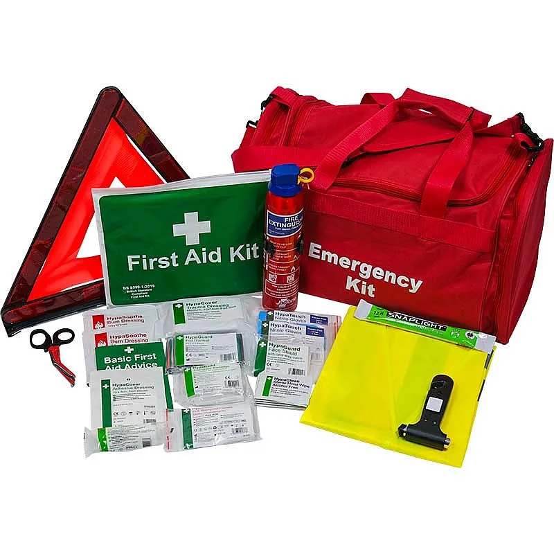 [K153EX] Standard Vehicle Safety Kit with Fire Extinguisher
