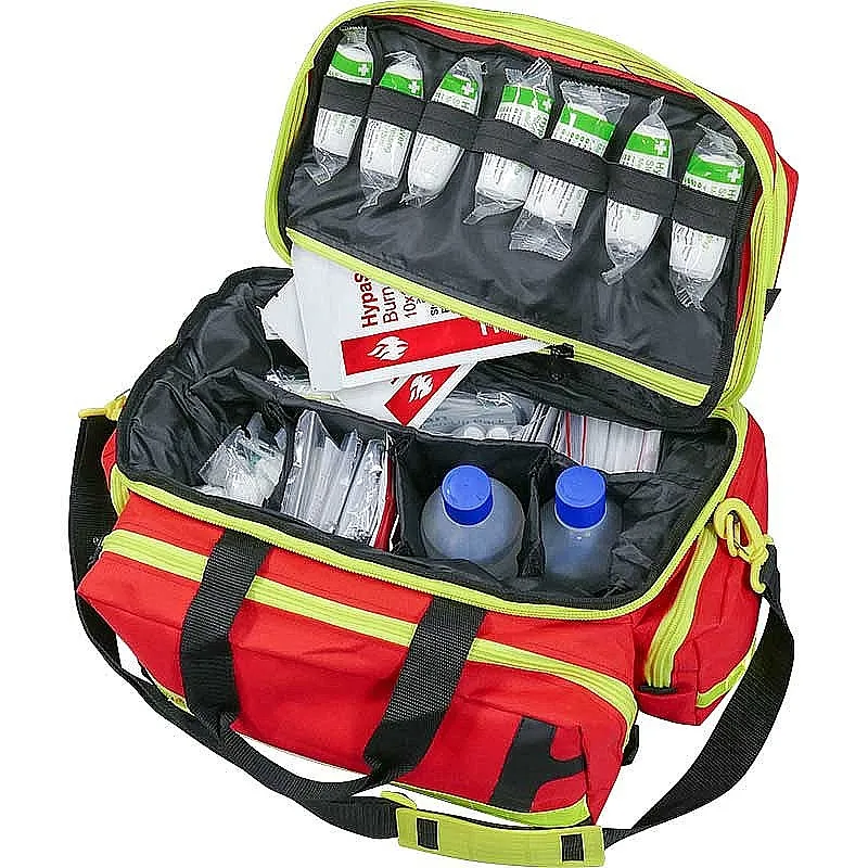 [C761RED] Emergency bag large Polyester, Red, Empty
