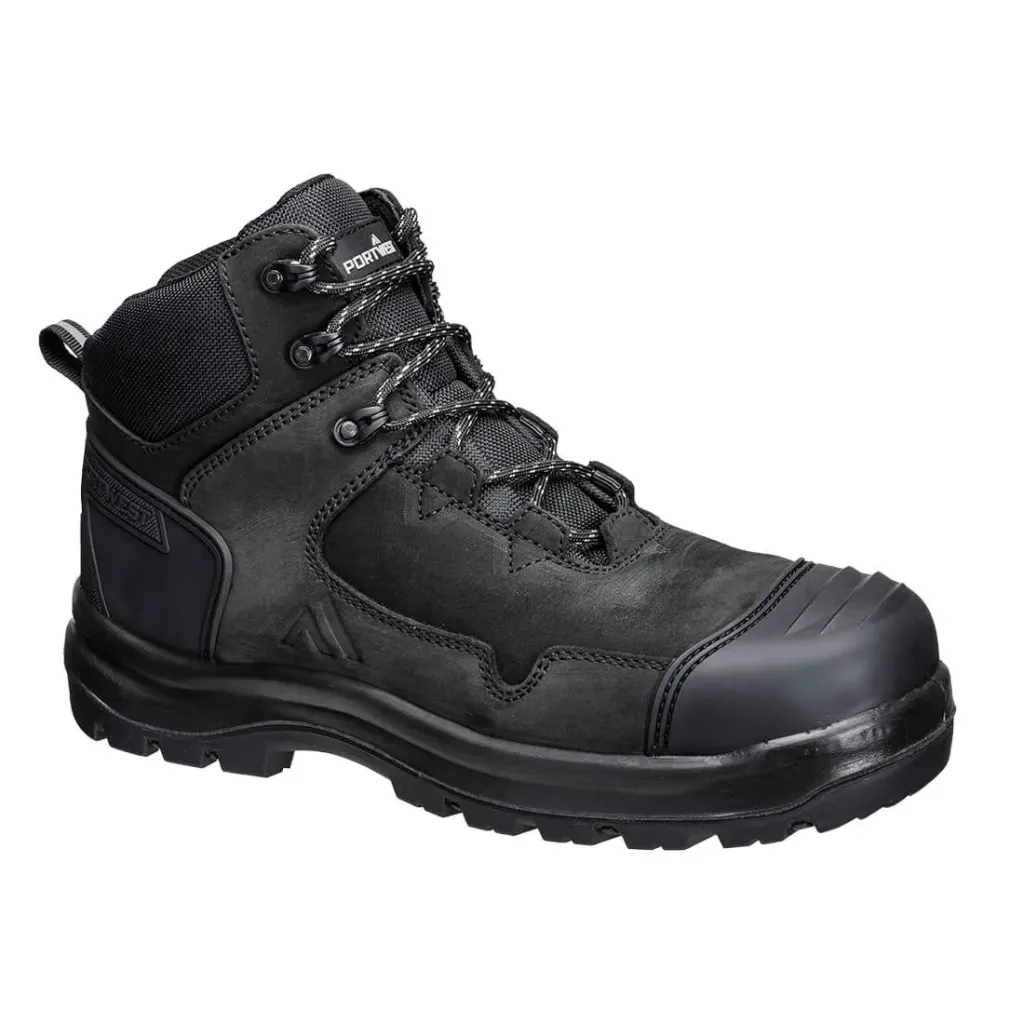 FD04 - Composite Nubuck Leather Mid Boot S3S