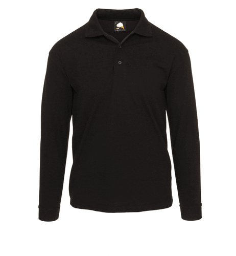 Weaver Long Sleeved Poloshirt