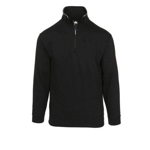 [ORN1270.BK.XS] Grouse Quarter Zip Sweatshirt (XS, Black)