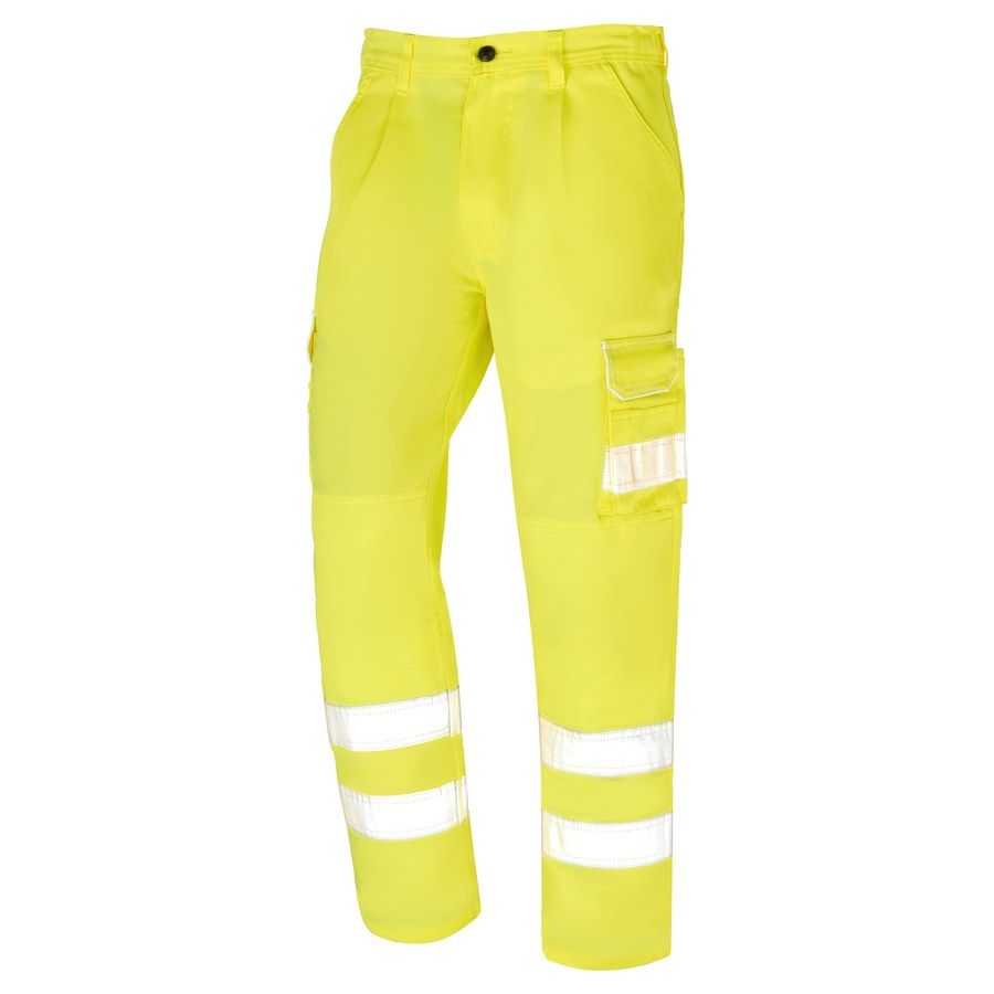 [ORN6700.YE.28S] Hi-Vis Condor Cargo Trouser (28, Short, Yellow)