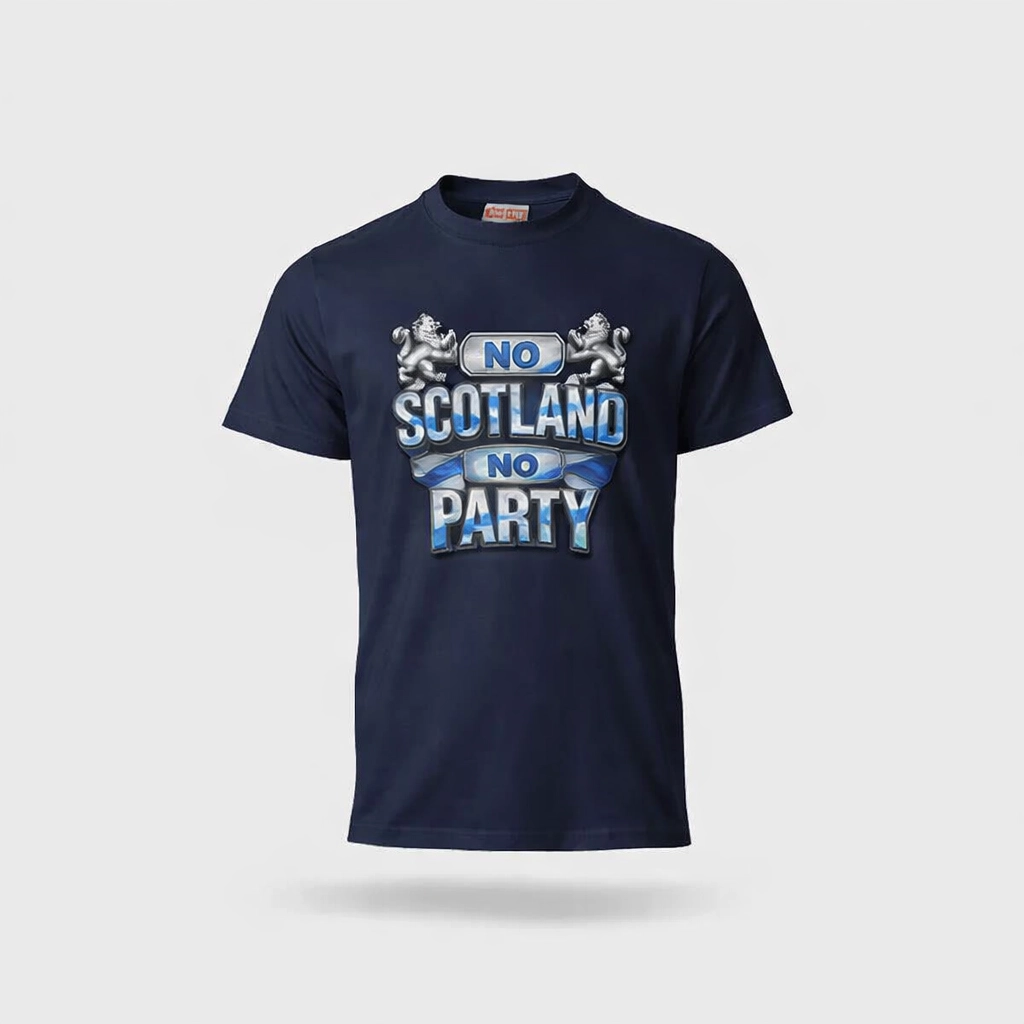 No Scotland No Party T-shirt