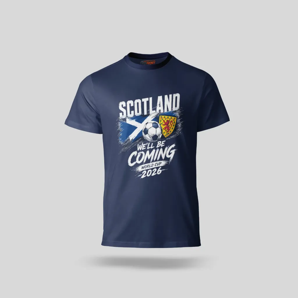 Scotland We'll be coming T-shirt