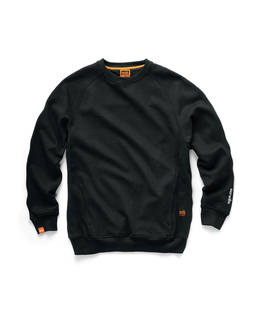 [SH002BLACXS] Scruffs Eco Worker sweatshirt (XS, Black)
