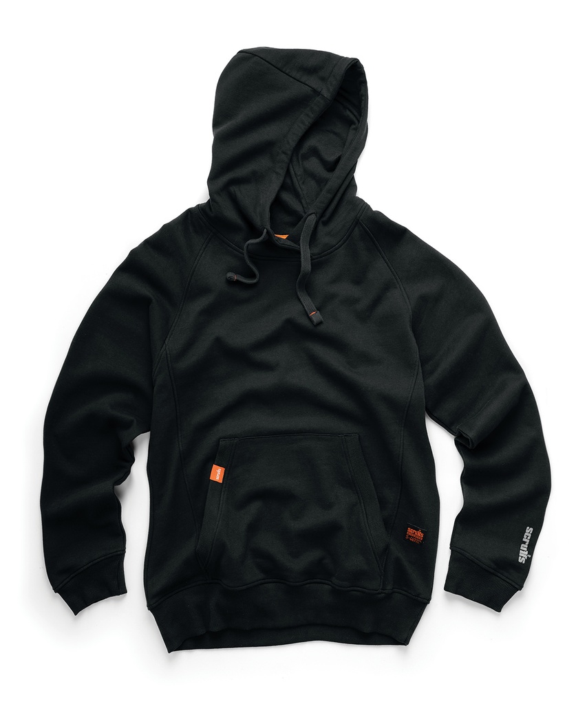 [SH003BLACXS] Scruffs Eco Worker hoodie (XS, Black)