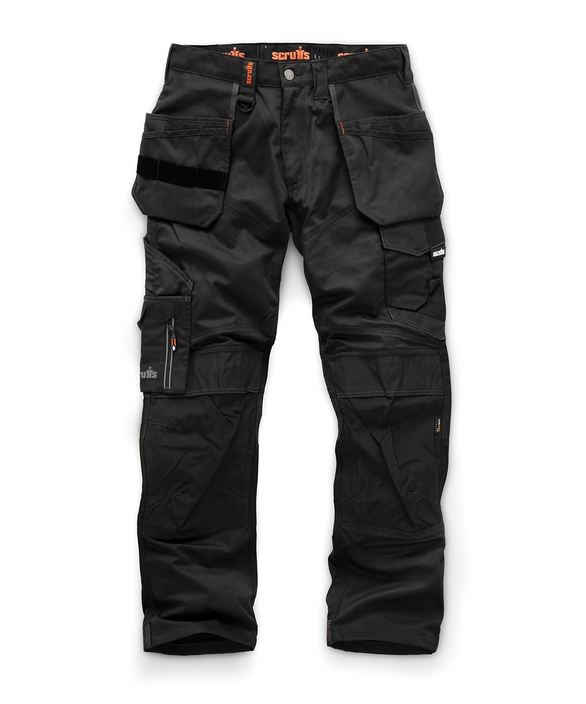 [SH028BLAC28R] Scruffs Trade holster trousers (28 Regular, Black)