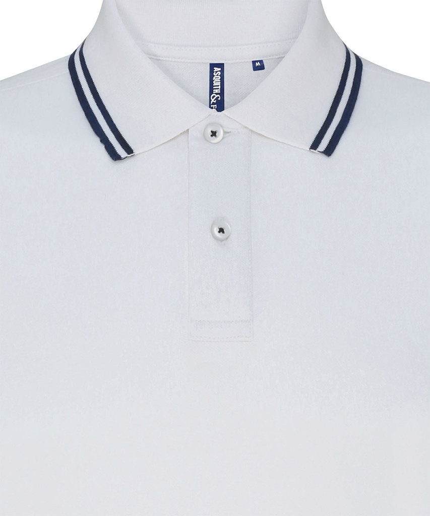 Asquith & Fox Women's classic fit tipped polo