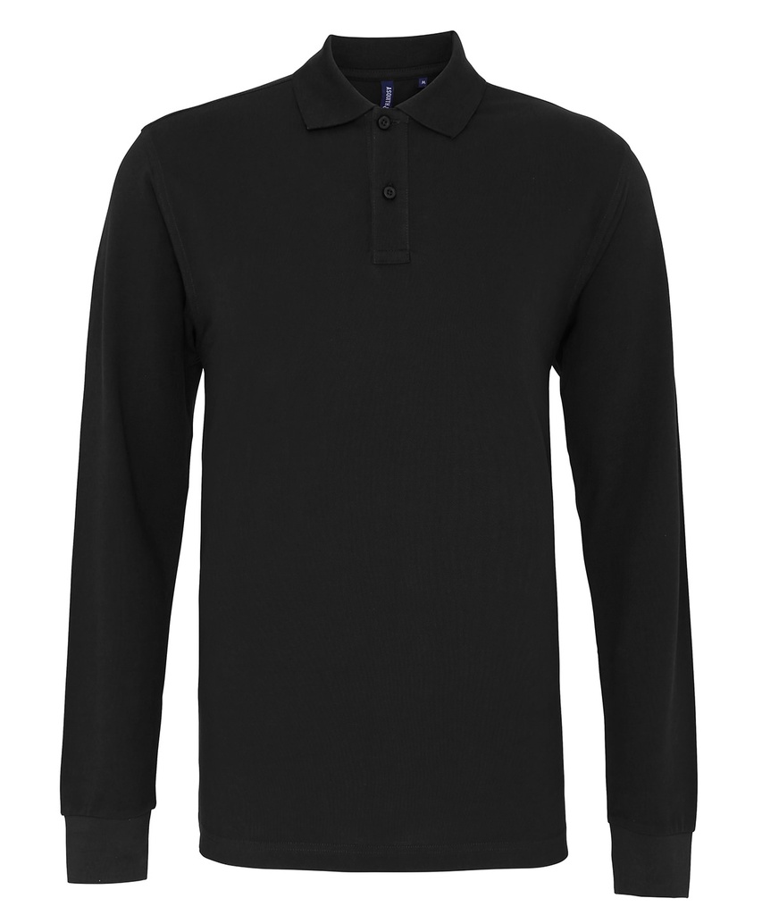 Asquith & Fox Men's classic fit long sleeved polo