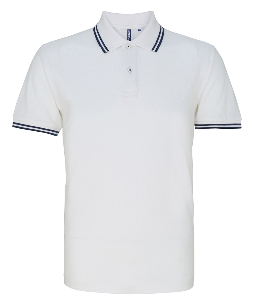 Asquith & Fox Classic fit tipped polo