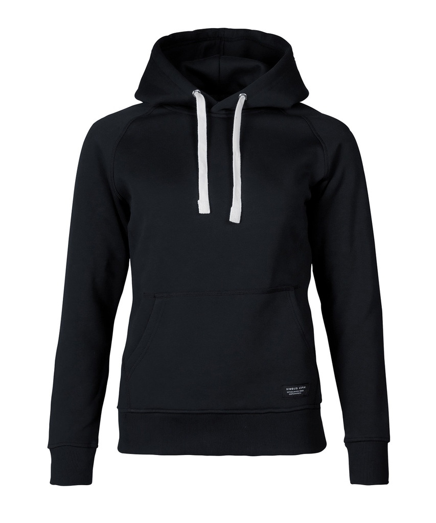 [N106FBLACXS] Nimbus Women’s Brownsville – fashionable hooded sweatshirt (XS, Black)
