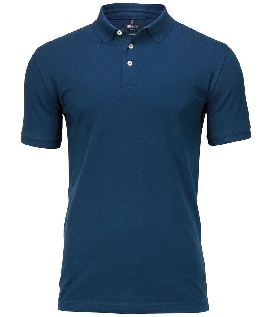 [NB52MINBLS] Nimbus Harvard classic – stretch deluxe polo (S, Indigo Blue)