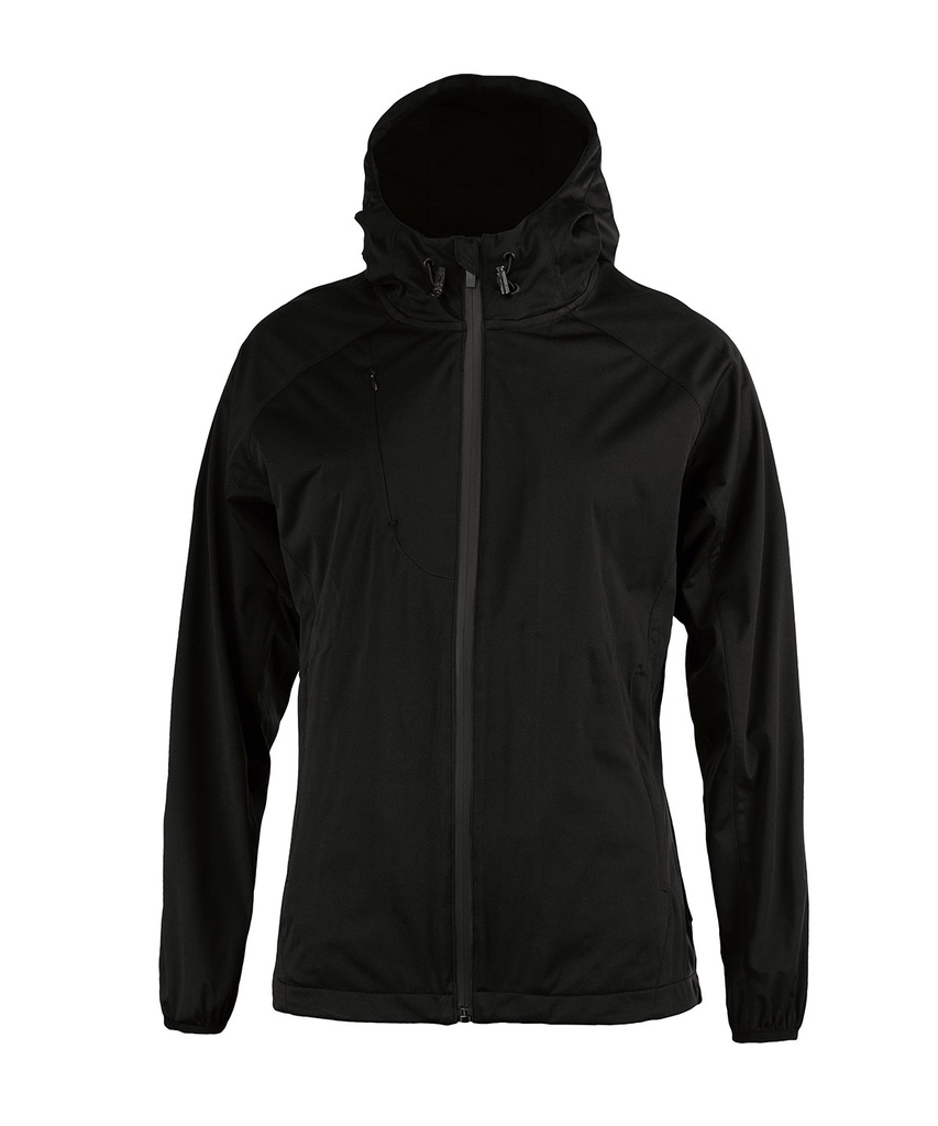 [NP14FBLACS] Nimbus Women’s Fargo – functional hooded softshell (S)
