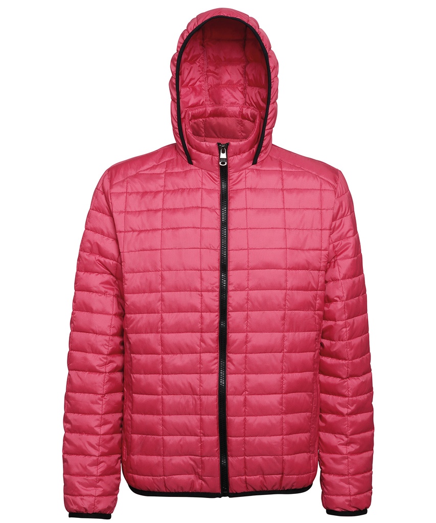 [TS023REDDS] 2786 Honeycomb hooded jacket (S, Red)