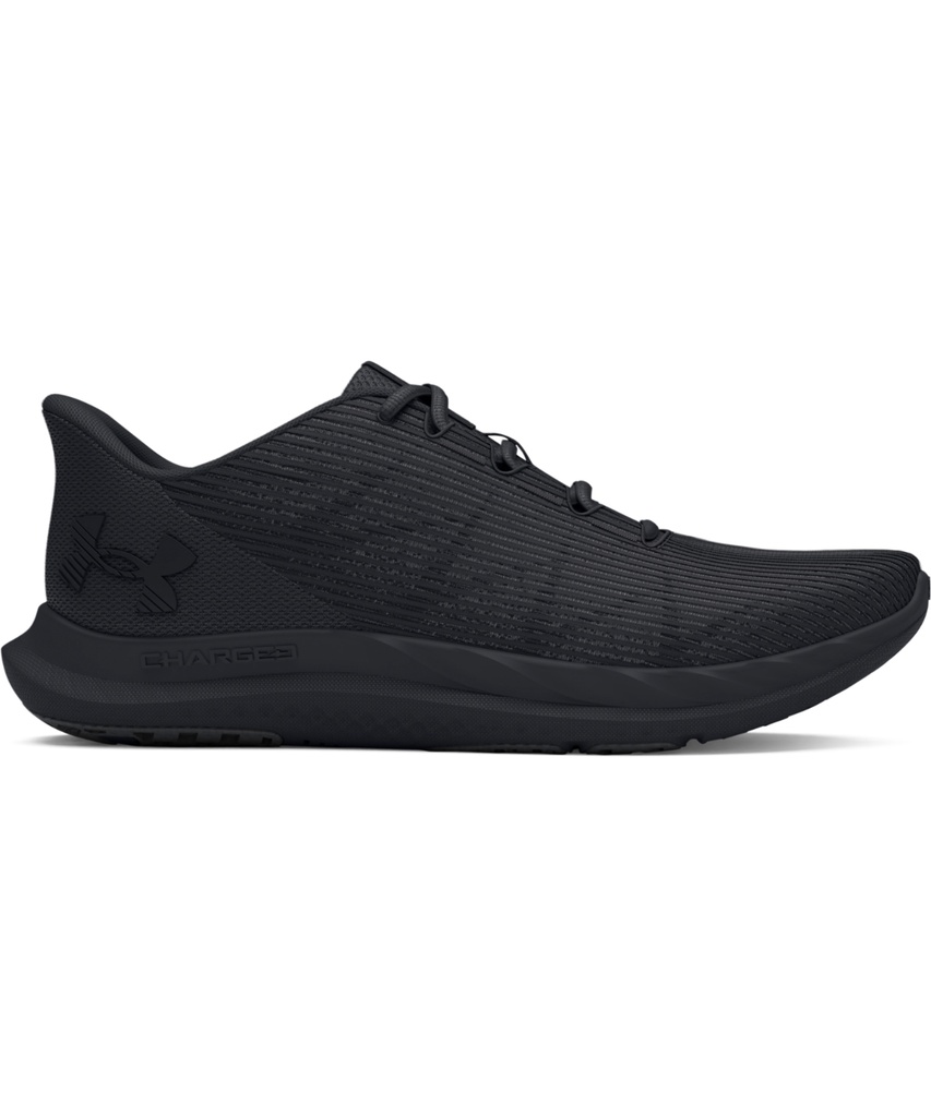 [UA053BKBB10] Under Armour UA Charged Speed Swift (UK 10, Black/Black/Black)