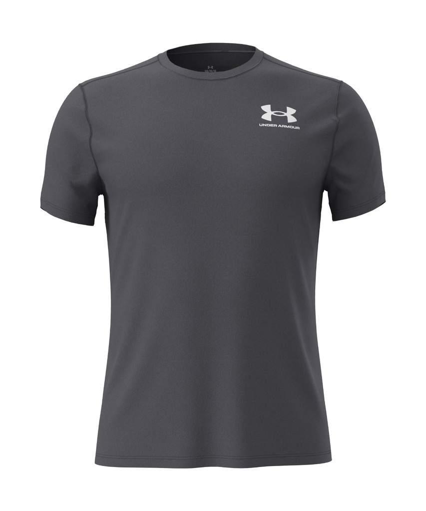 [UA075CARGS] Under Armour HeatGear® fitted t-shirt (S, Castle Rock Grey)