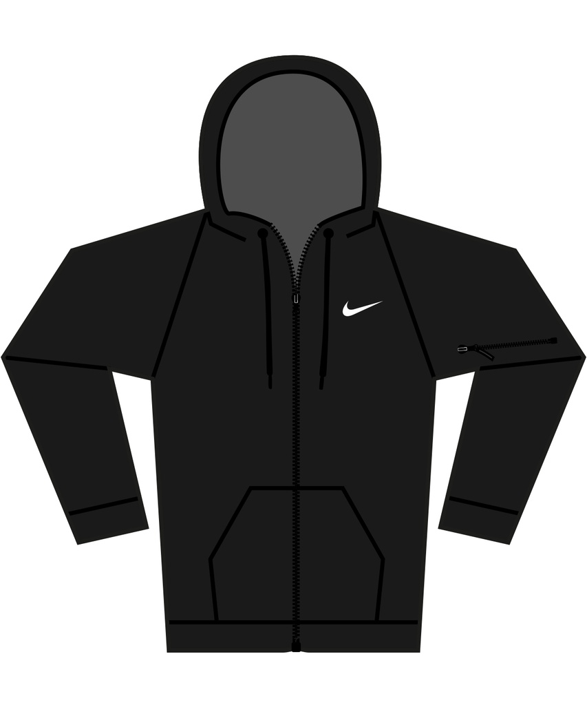 Nike Nike men’s full-zip fitness hoodie