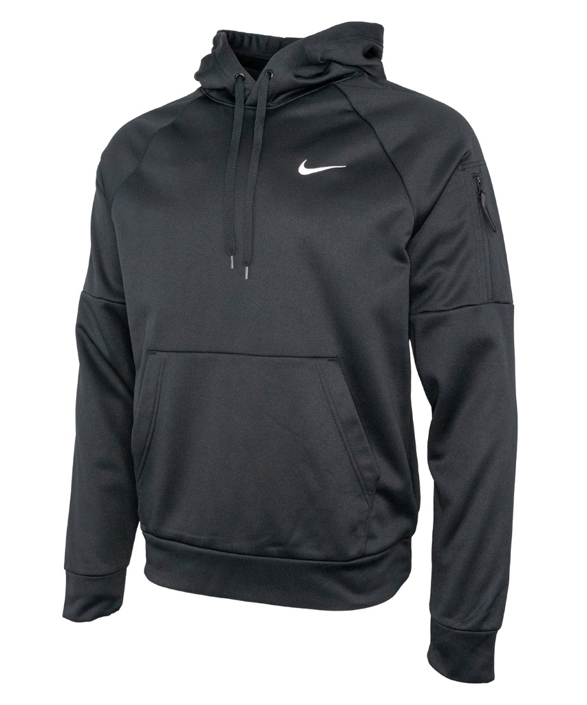[NK391BKBWS] Nike Nike men’s pullover fitness hoodie (S, Black/Black/White)