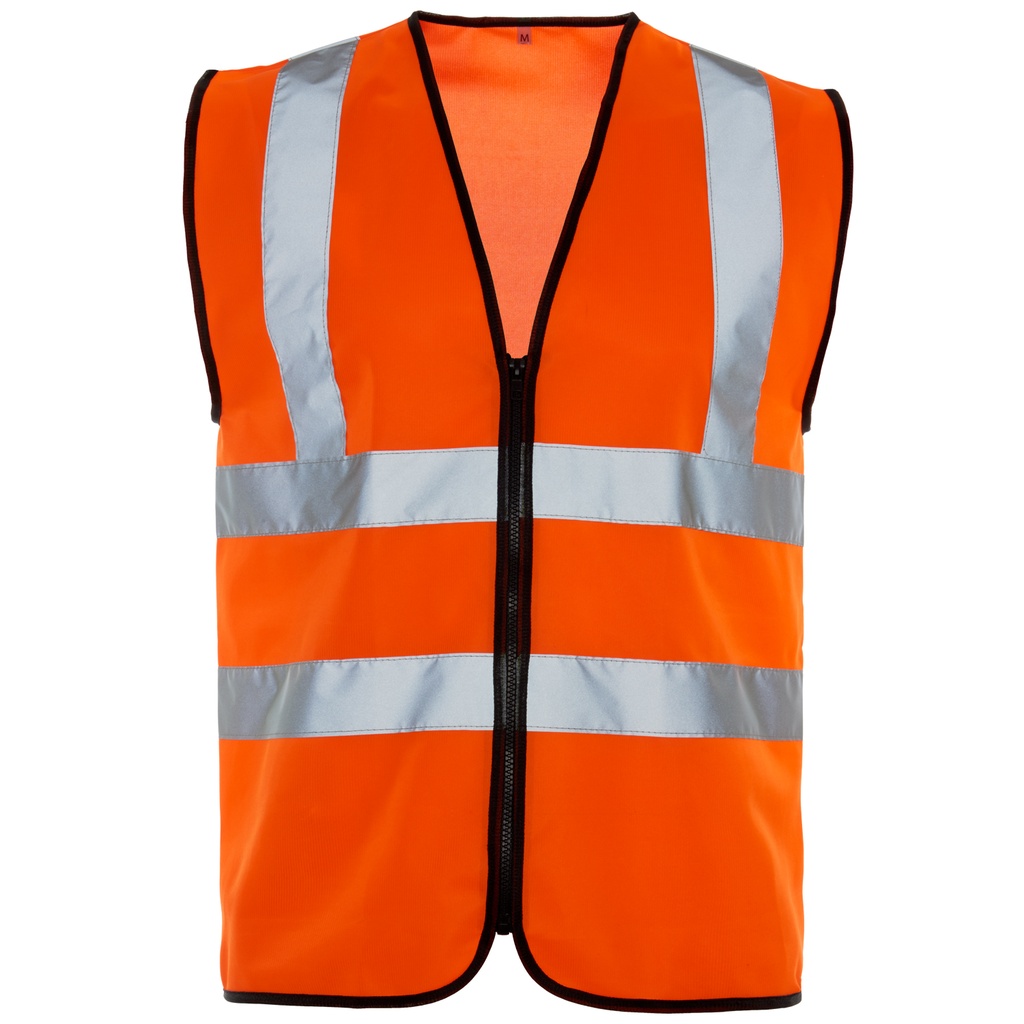 [32381] Hi Vis Vest - Zip (Small)