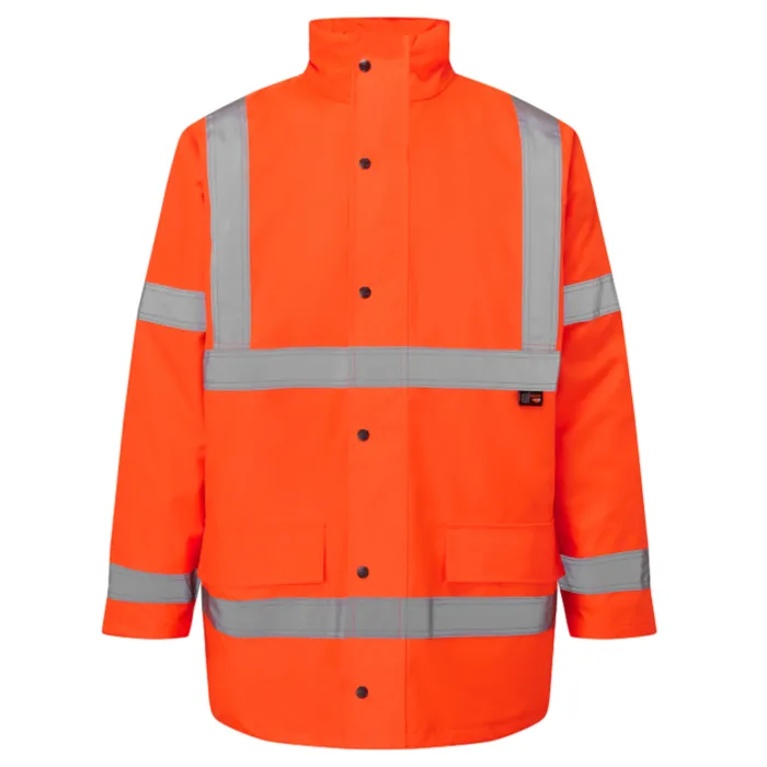 [35481] Hi Vis Standard Parka (Small)