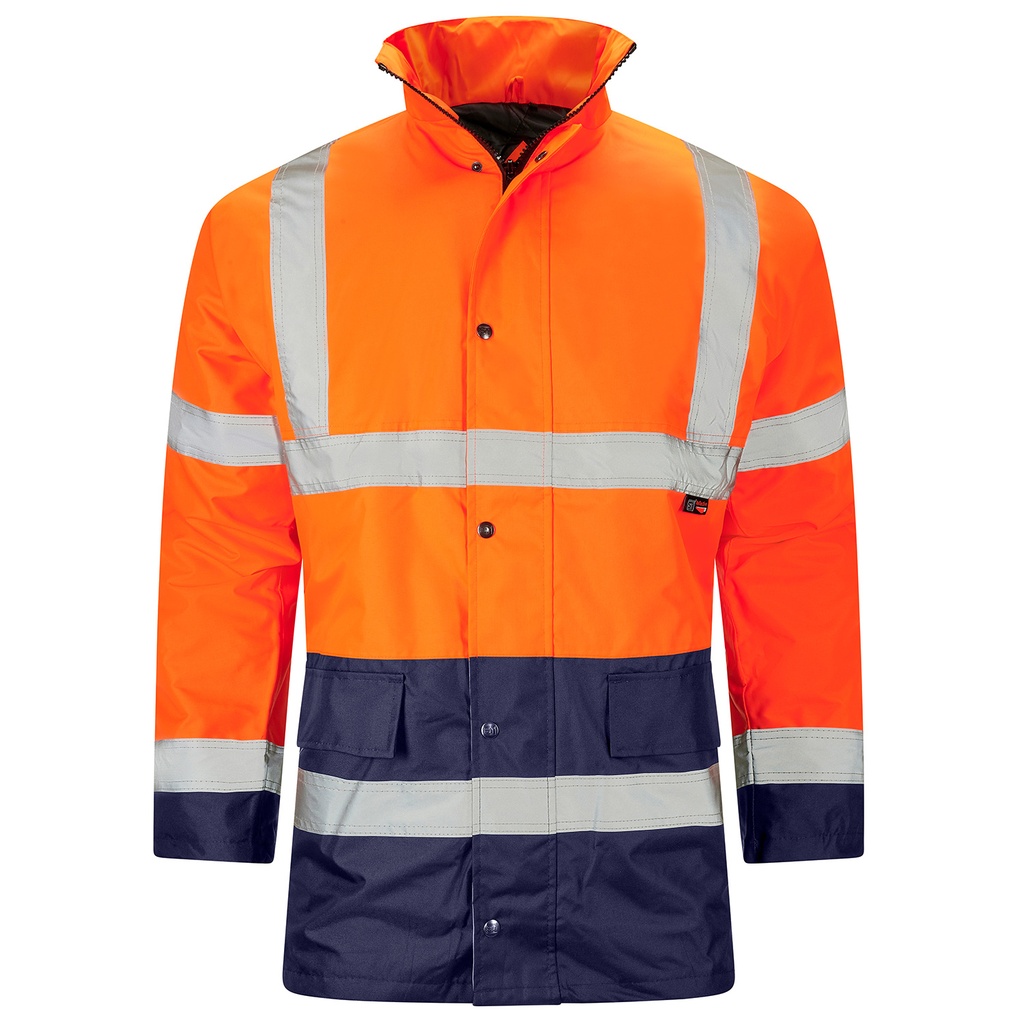 [35491] Hi Vis 2 Tone Parka (Small)