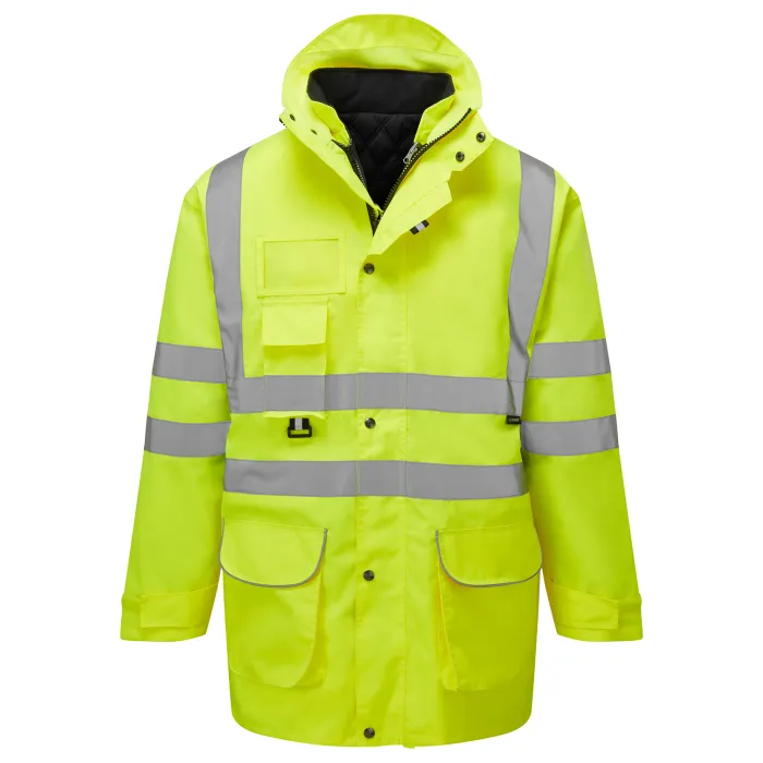 [36401] Hi Vis 7 in 1 Parka (Small)