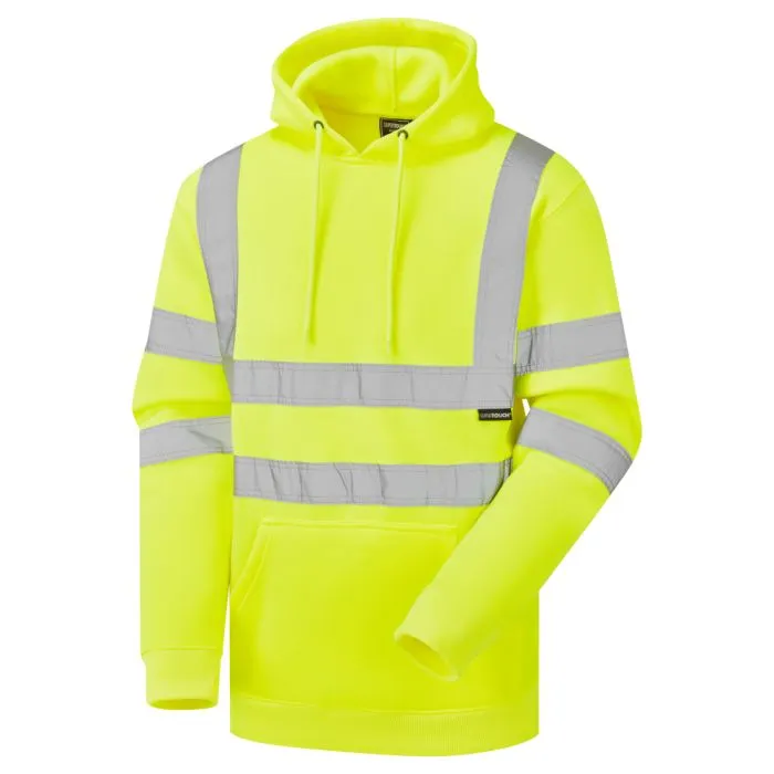 [36441] Hi Vis Hooded Sweatshirt (Small)