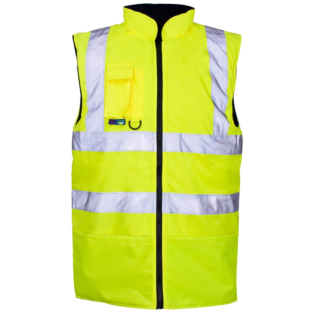 [36741] Reversible Fleece Lined Bodywarmer (Small)