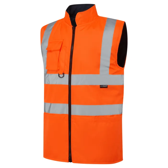[36781] Reversible Fleece Lined Bodywarmer (Small)