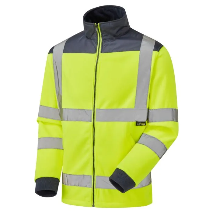 [37841] Hi Vis Fleece Jacket - Rain Patch (Small)