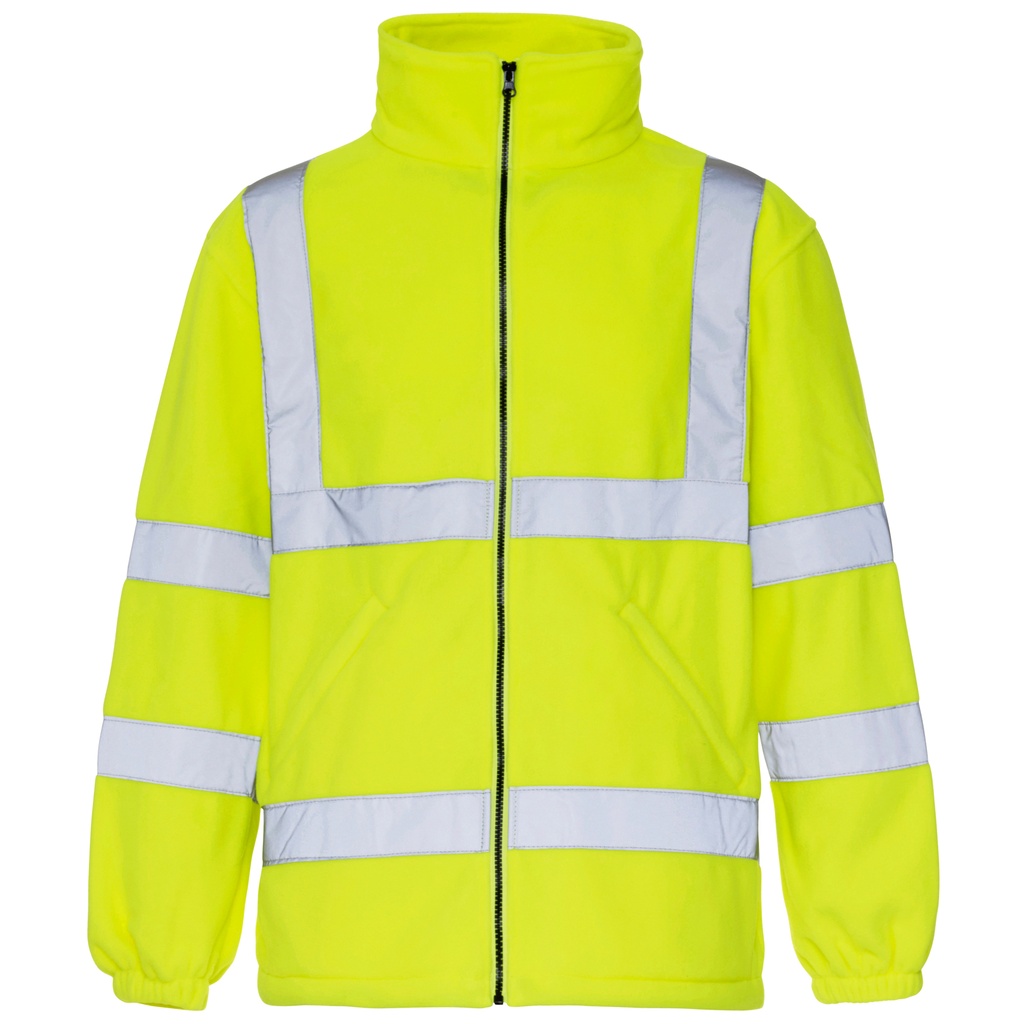 [38041-300] Hi Vis Fleece Jacket (Small)
