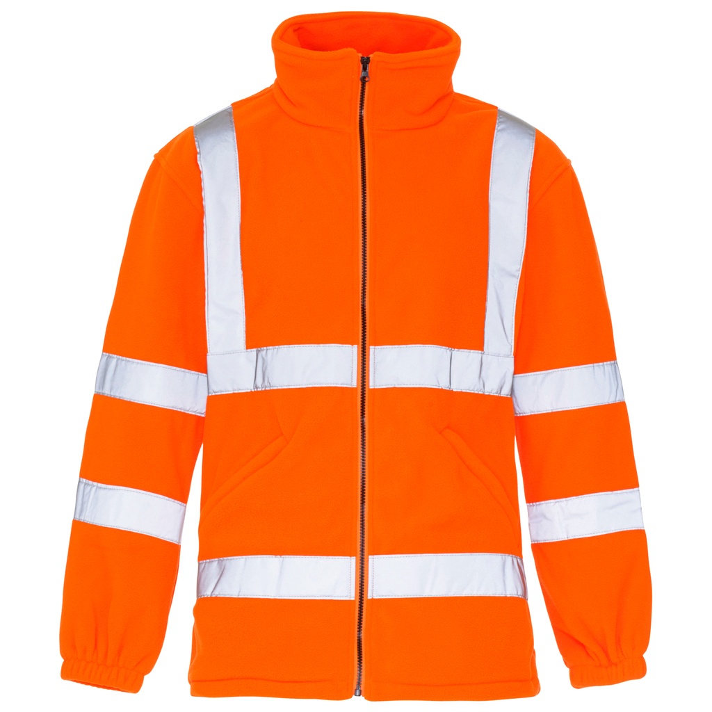 [38081-300] Hi Vis Fleece Jacket (Small)