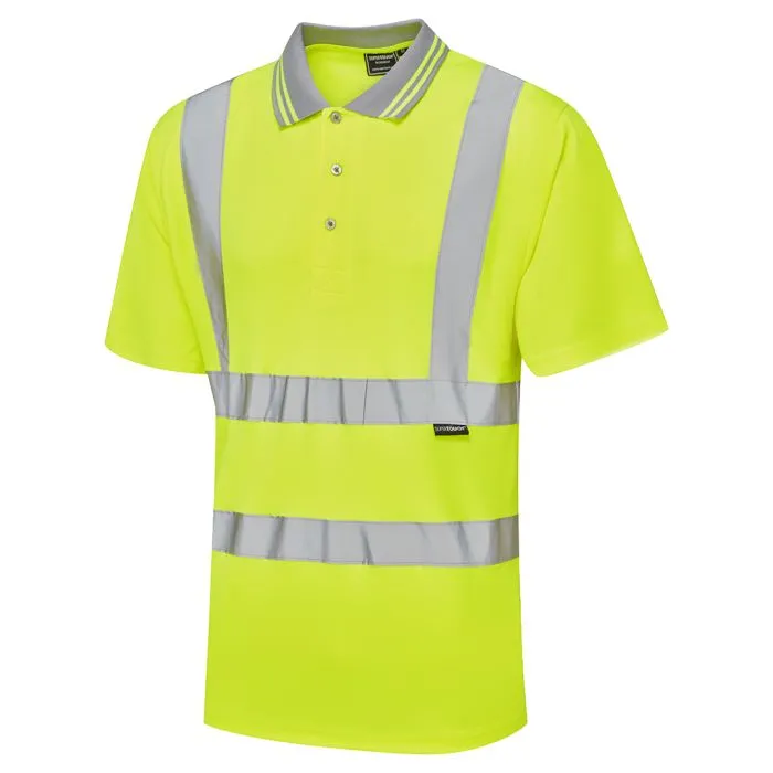 Supertouch Hi Vis Bird Eye Polo Shirt