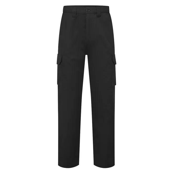 [ESS883BL28L-50S] Essentials Black Work Combat Trouser