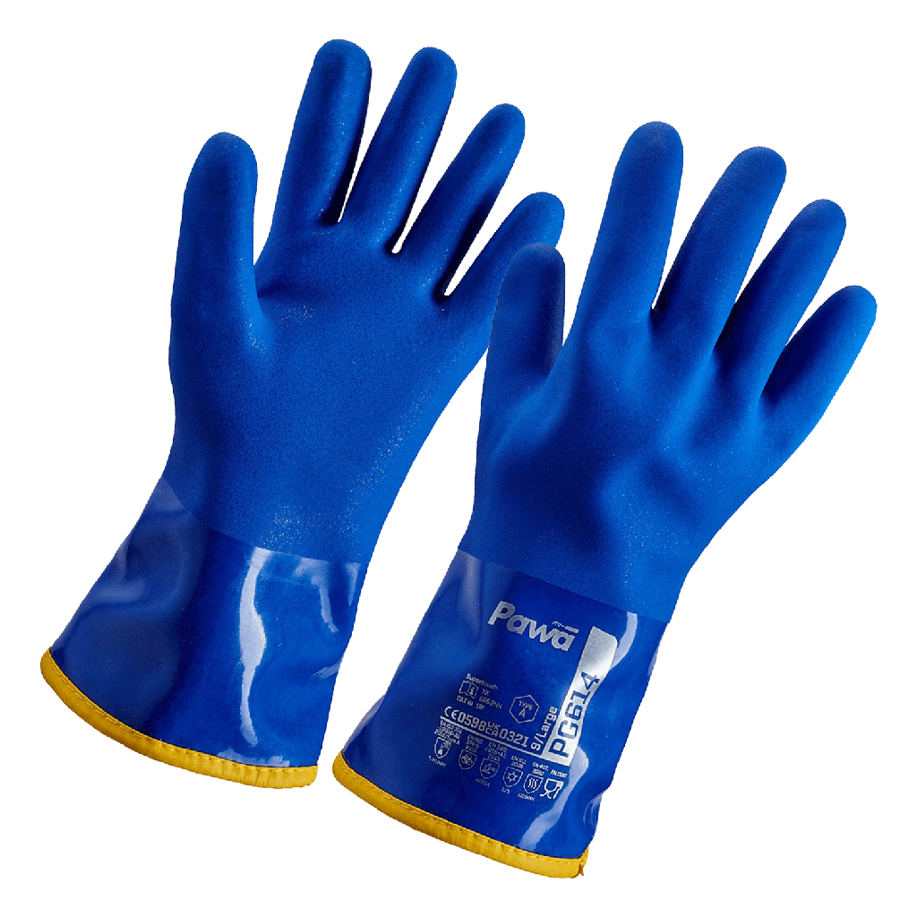 [PG61412] Pawa PG614 Type A Chemical-Resistant Thermal Gloves (Medium)