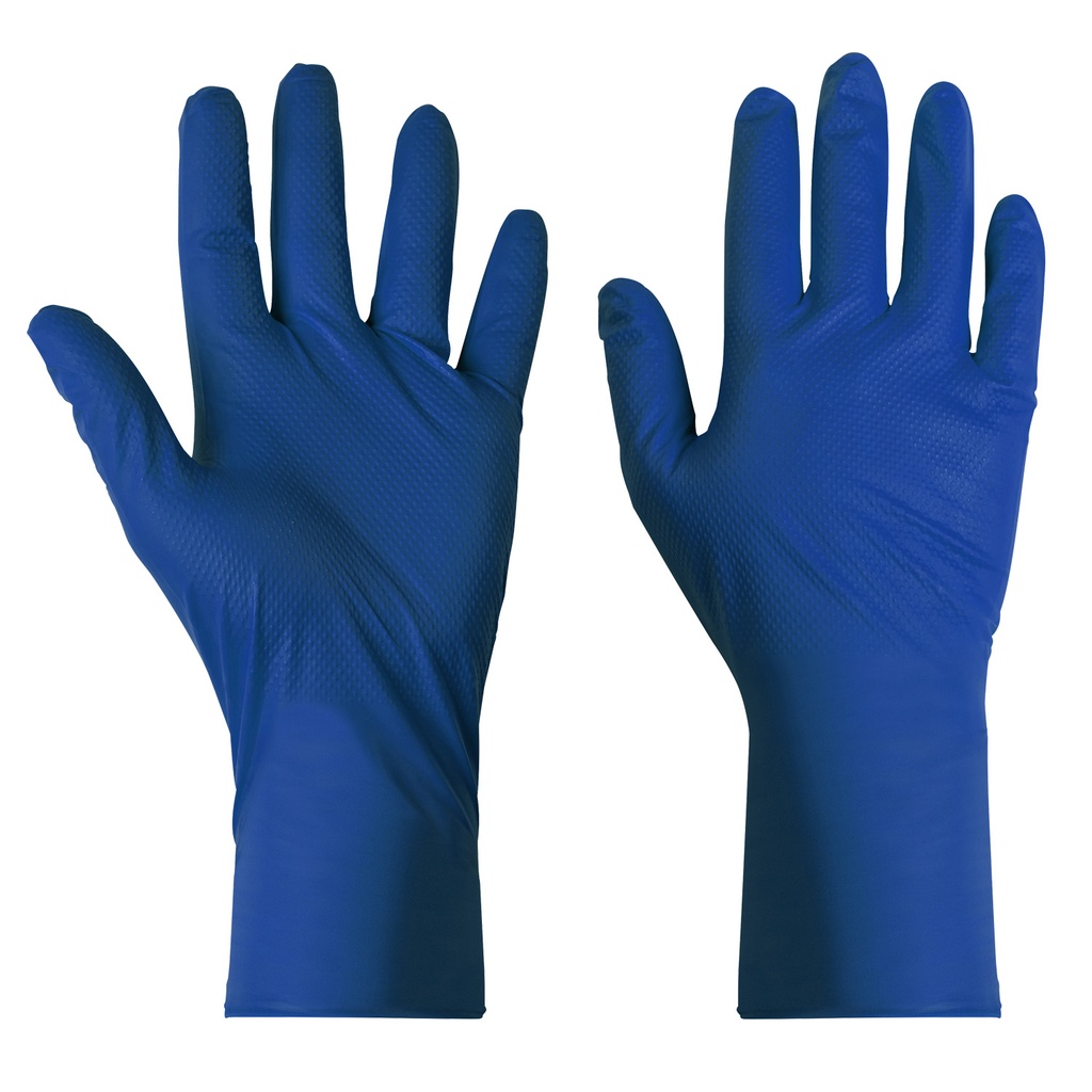 [SDS-05411] Supertouch Diamond Grip Nitrile Gloves (500 Pack) (Small)
