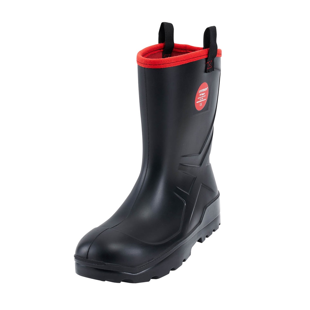 [SFW-35171] PU Rigger Steel Toe Safety Wellington (4)