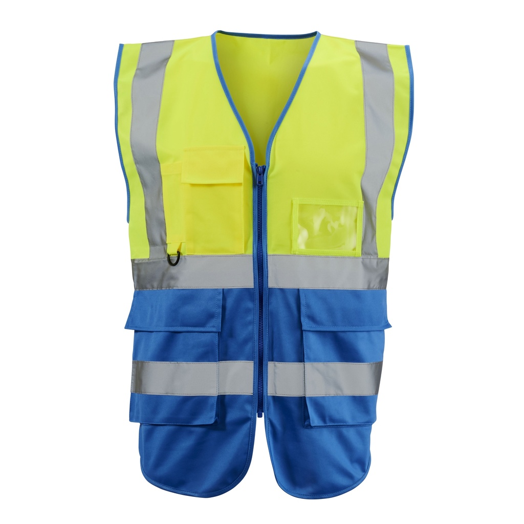 [SHV-25411] Hi-vis 2 tone executive vest (Small)