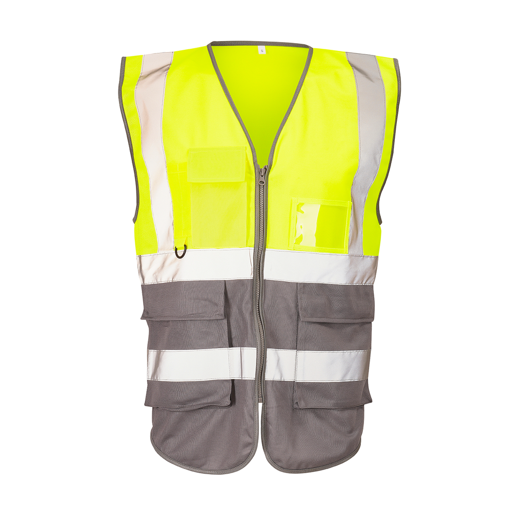 [SHV-25461] Hi-vis 2 tone executive vest (Small)