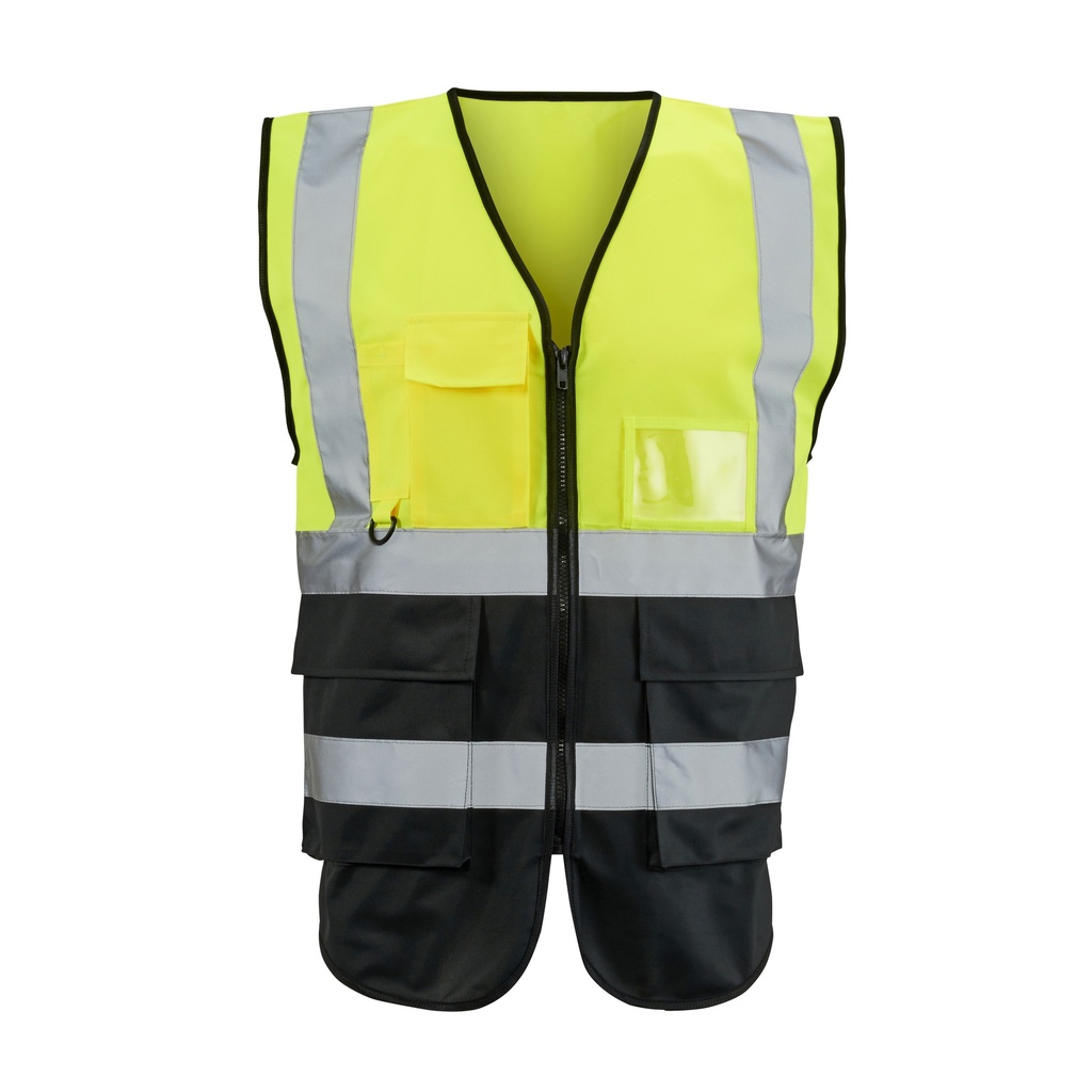 [SHV-25641] Hi-vis 2 tone executive vest (Small)