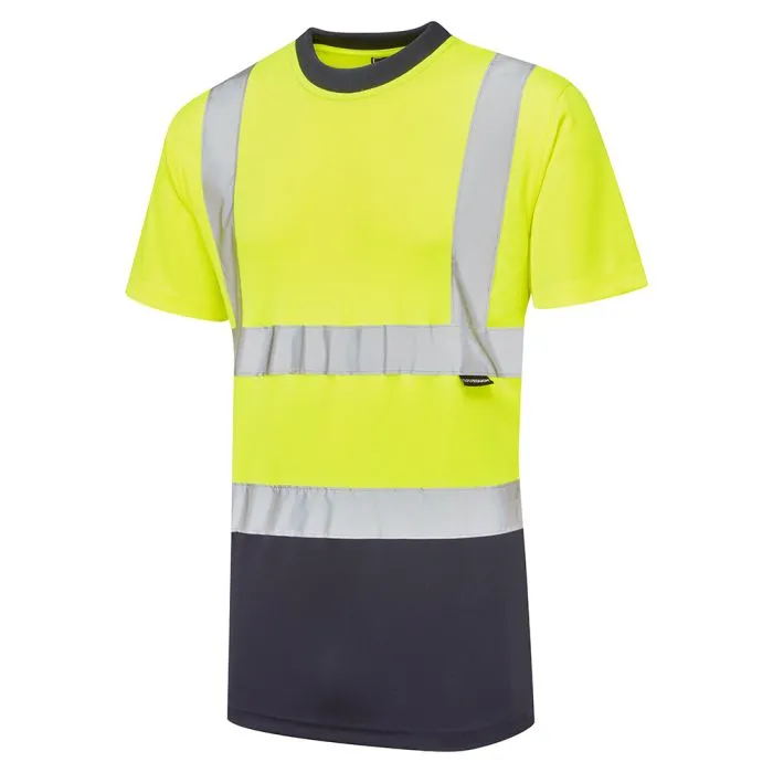 [SHV-351491] Supertouch Hi-Vis 2 Tone Yellow T-Shirt (Small)