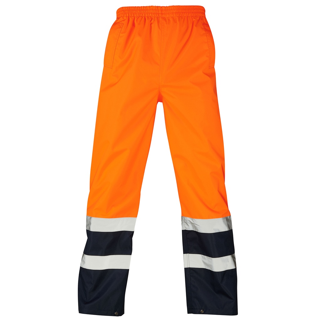 [SHV-401891] Supertouch Hi Vis Orange 2 Tone Overtrousers (Small)