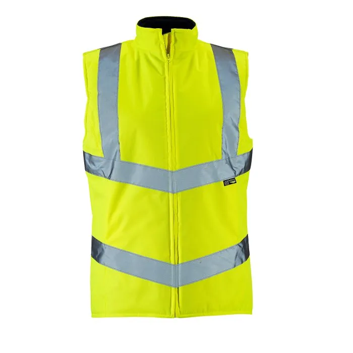 [SHV-L10141] Ladies Hi Vis Yellow Anjali Body Warmer (8)