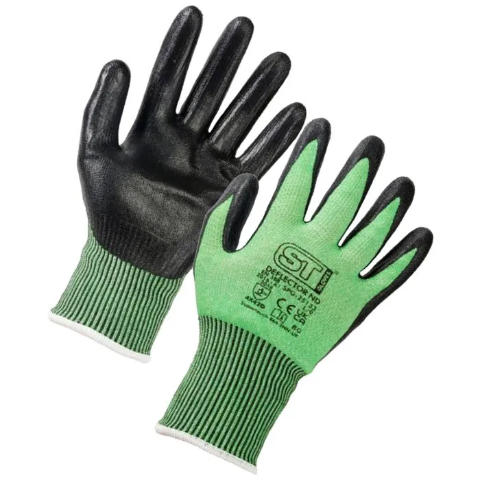 [SPG-25131] Supertouch Deflector ND Cut-Level D Nitrile Foam Gloves (Small)