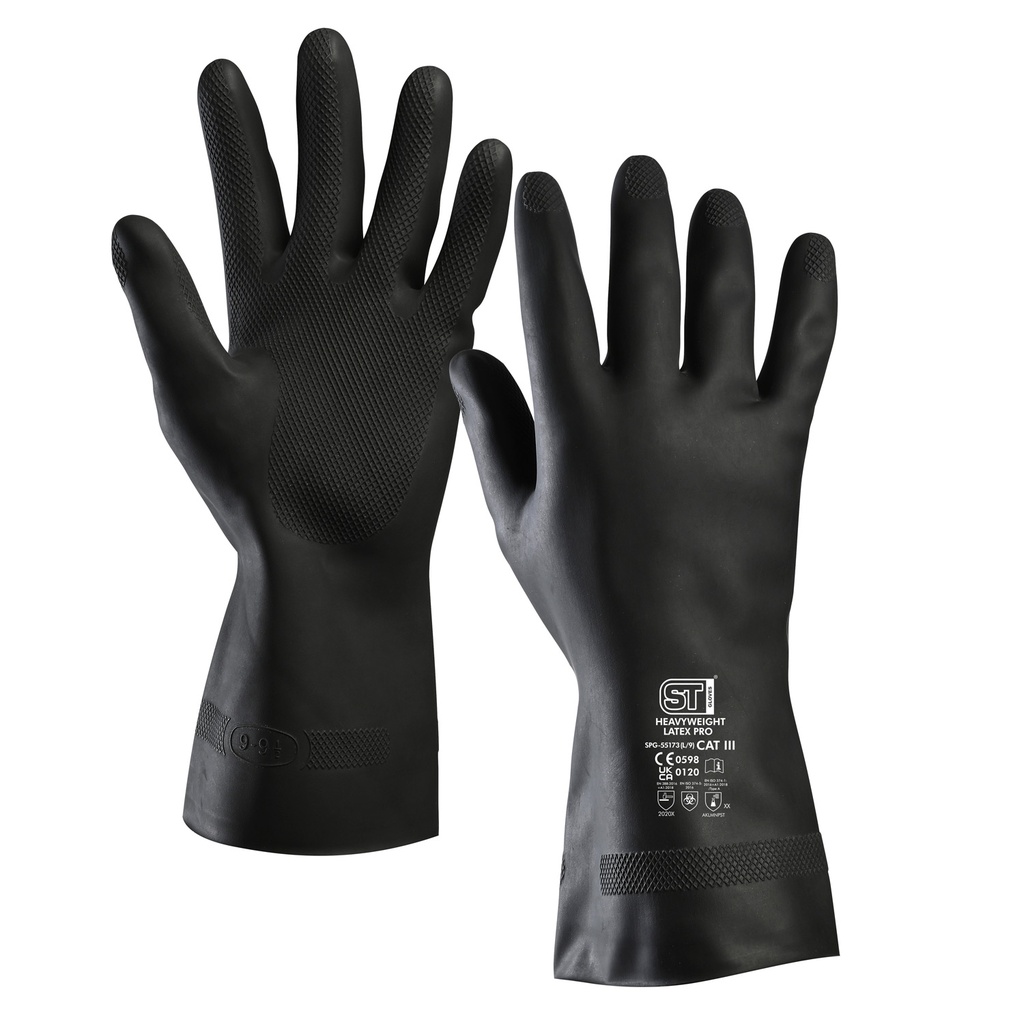 [SPG-55171] Supertouch Heavyweight Latex Pro Chemical Gloves (144 Pack) (Small)